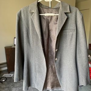 Saint Laurent Grey Blazer Vintage